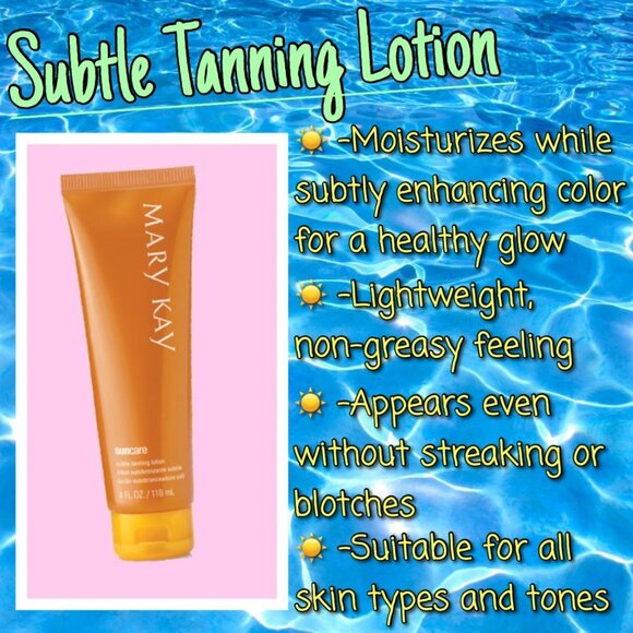 Mary Kay® Sun Care Subtle Tanning Lotion - Discontinued - Limited Edition - Picture 2 of 9
